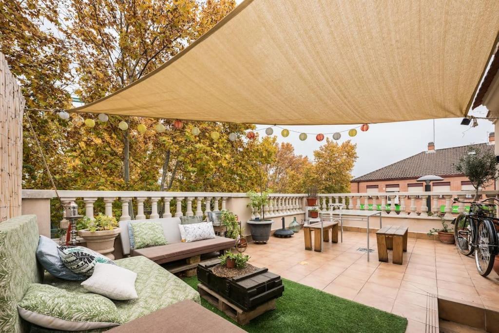 Atico Con Terraza Y Chimenea Junto A Universidad Αλκαλά ντε Ενάρες Εξωτερικό φωτογραφία